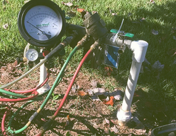 Backflow testing service in Raymore Missouri