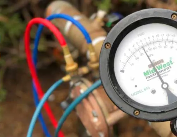 Irrigation system Backflow Testing image