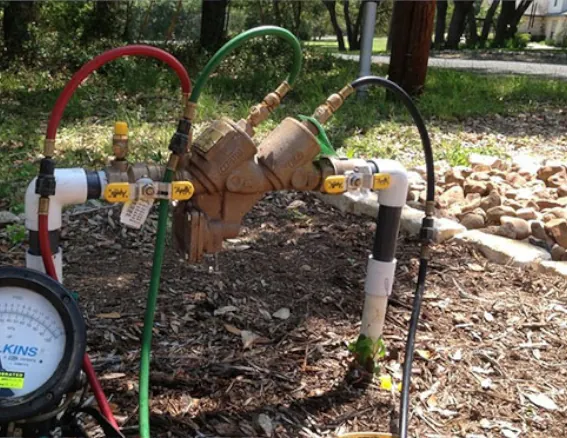 Irrigation system Backflow Testing image