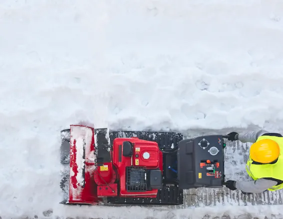 Sidewalk Snow Clearing image