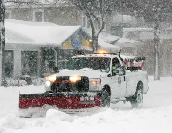 Commercial Snow Plowing image